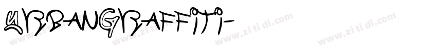 UrbanGraffiti字体转换