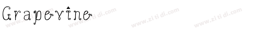 Grapevine字体转换