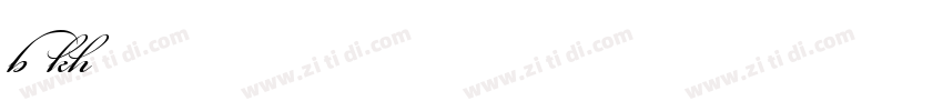Bickham字体转换