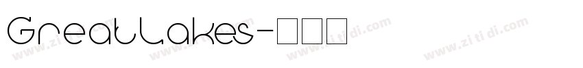 GreatLakes字体转换