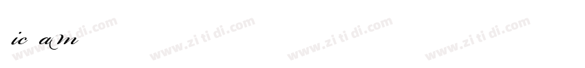 Bickham字体转换