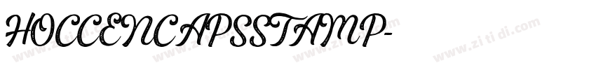 HOCCENCAPSSTAMP字体转换