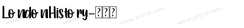 LondonHistory字体转换