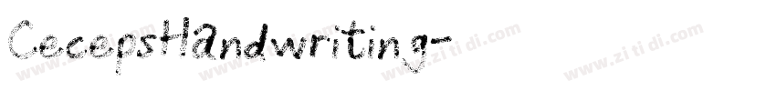 CecepsHandwriting字体转换