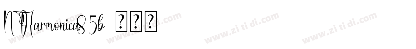 NTHarmonica85b字体转换