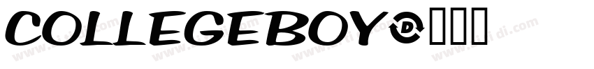 CollegeBoy字体转换