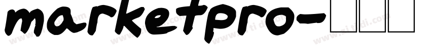 marketpro字体转换