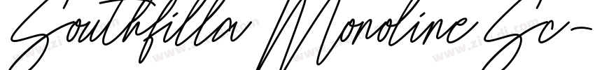 SouthfillaMonolineSc字体转换 SouthfillaMonolineSc字体转换