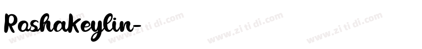 RoshaKeylin字体转换