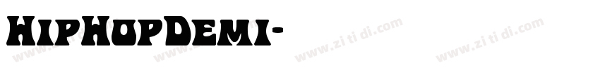 HipHopDemi字体转换