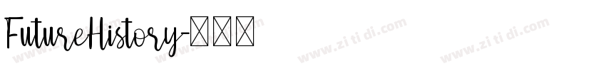 FutureHistory字体转换