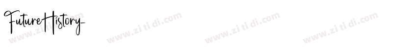 FutureHistory字体转换