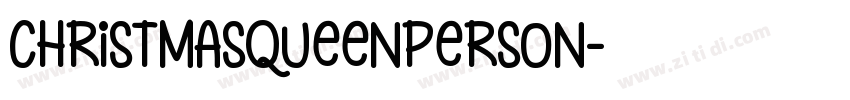 ChristmasQueenPerson字体转换