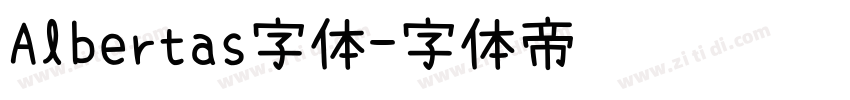 Albertas字体字体转换