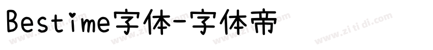 Bestime字体字体转换