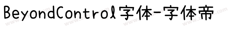 BeyondControl字体字体转换