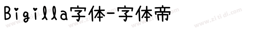 Bigilla字体字体转换