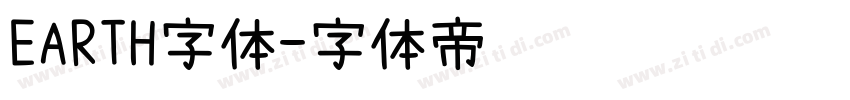 EARTH字体字体转换