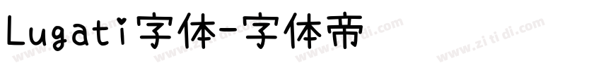 Lugati字体字体转换