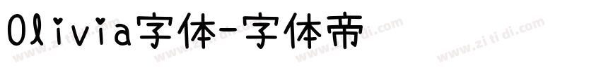 Olivia字体字体转换