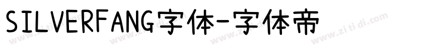 SILVERFANG字体字体转换