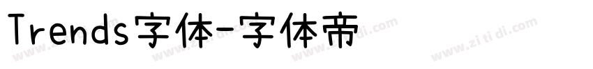 Trends字体字体转换