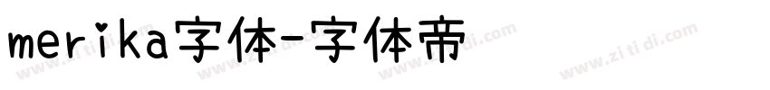 merika字体字体转换