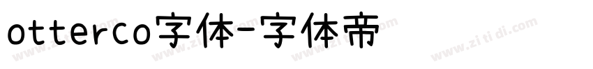 otterco字体字体转换