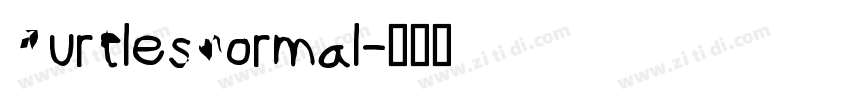 TurtlesNormal字体转换