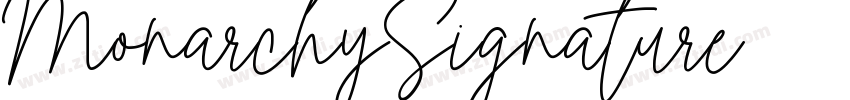 MonarchySignature字体转换