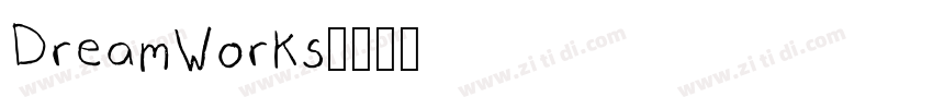 DreamWorks字体转换