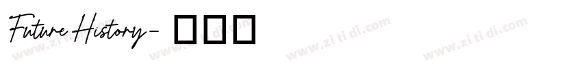 FutureHistory字体转换