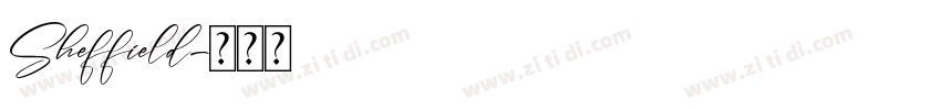 Sheffield字体转换
