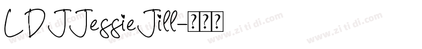 LDJJessieJill字体转换