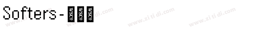 Softers字体转换