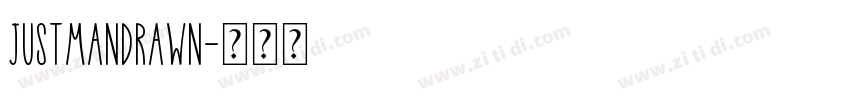 JustMandrawn字体转换