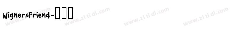WignersFriend字体转换