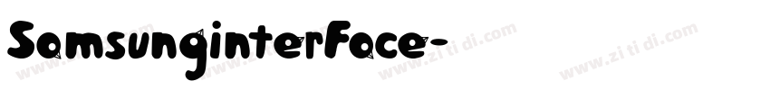 SamsunginterFace字体转换