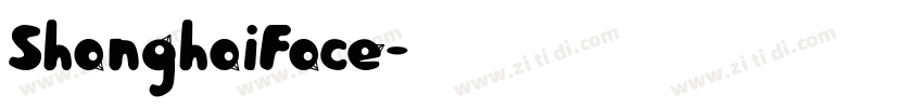 ShanghaiFace字体转换