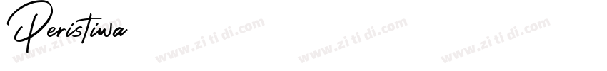 Peristiwa字体转换