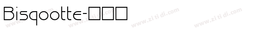 Bisqootte字体转换