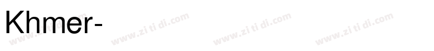 Khmer字体转换