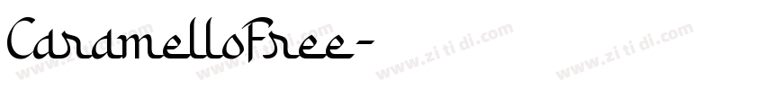 CaramelloFree字体转换