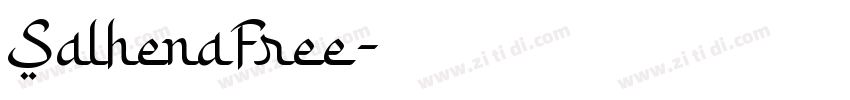 SalhenaFree字体转换