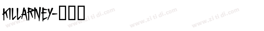 Killarney字体转换