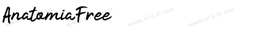 AnatomiaFree字体转换