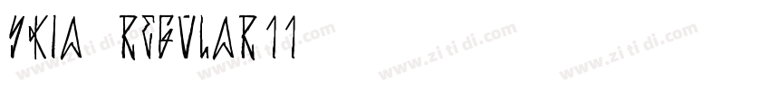 Skia-Regular_1_1_字体转换