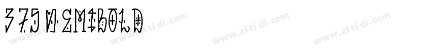 3_75_SemiBold字体转换