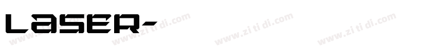 LASER字体转换