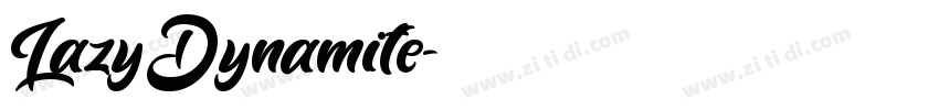 LazyDynamite字体转换